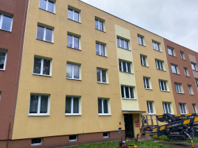 vyčištěná fasáda s prevencemi