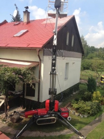 čištění střechy rodinného domu